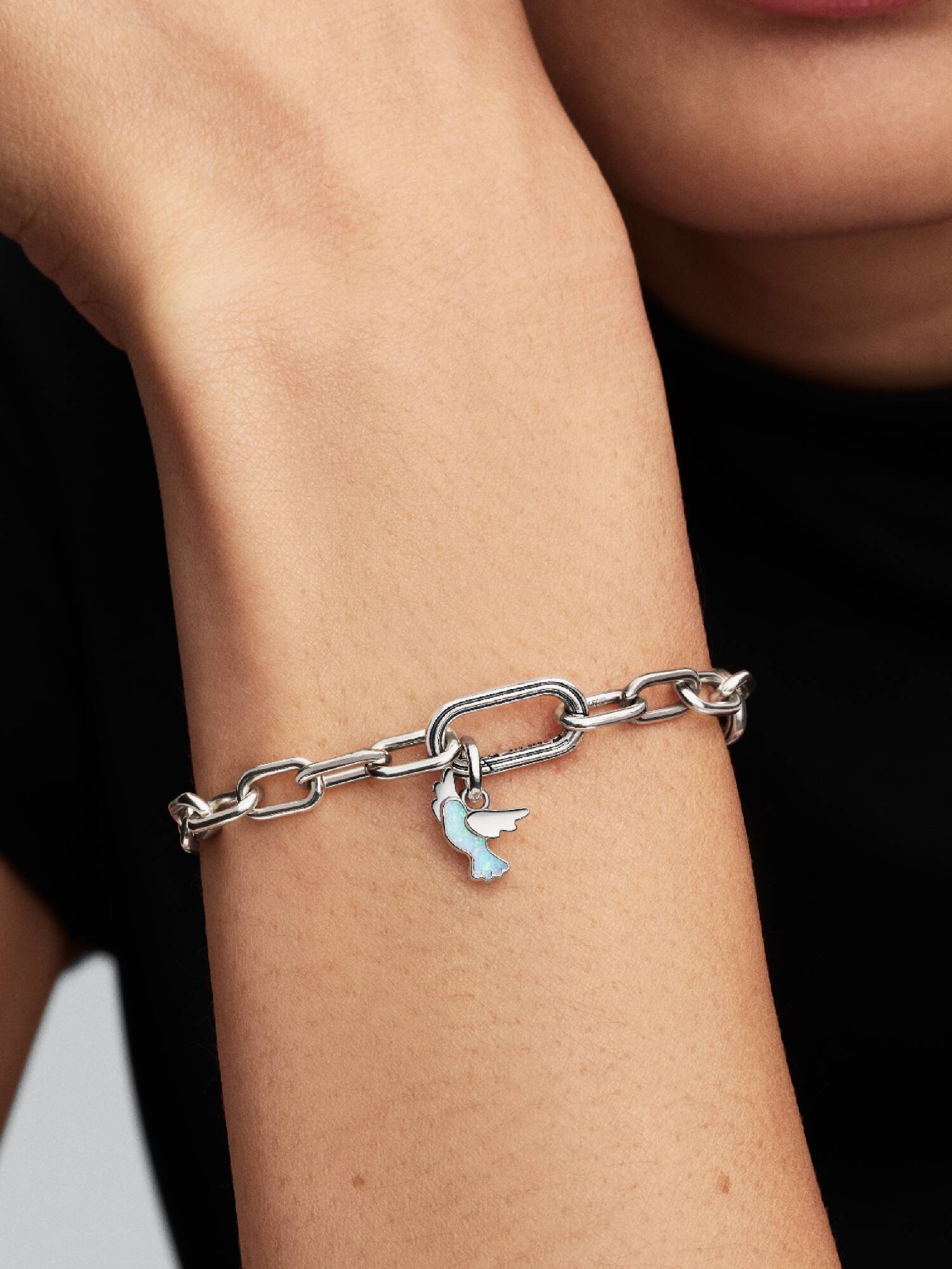 White Dove Mini Dangle Charm 