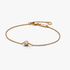 Pandora Era Bezel 14k Gold Lab-grown Diamond Chain Bracelet Pandora Era Bezel 14k Gold Lab-grown Diamond Chain Bracelet