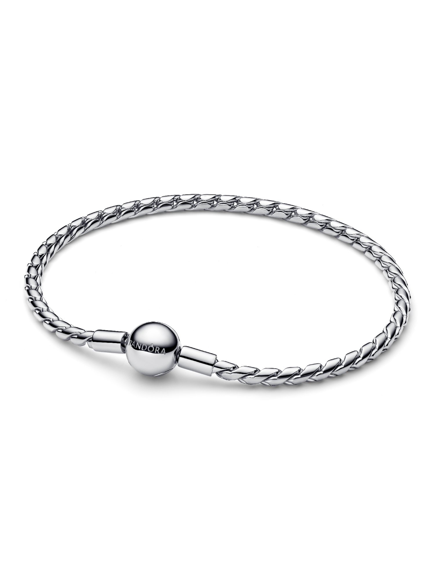 Round Clasp Wing Chain Bracelet | Sterling silver | Pandora UK