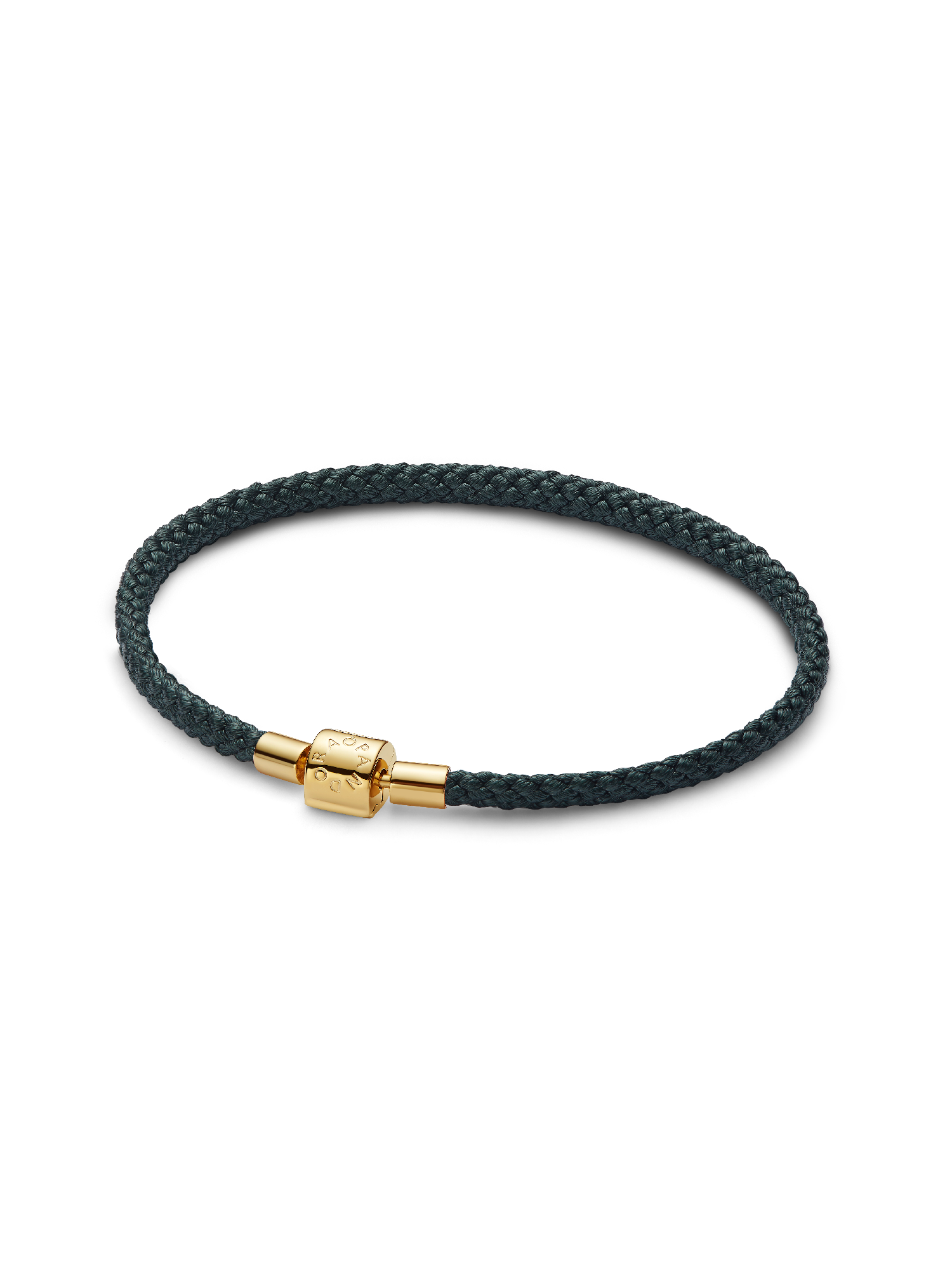 Shimmering Green Cord Bracelet