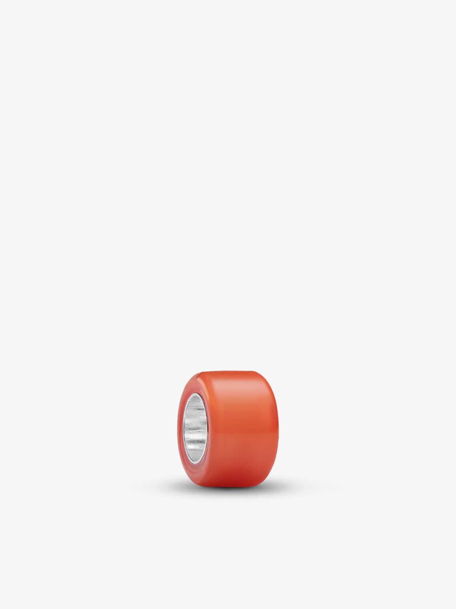 Orange Murano Glass Mini Charm