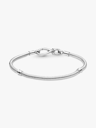 Pandora Moments Infinity Knot Snake Chain Bracelet