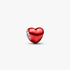 Metallic Red Heart Mini Charm Metallic Red Heart Mini Charm