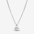 Pandora Talisman Sterling Silver Lab-grown Diamond Heart Pendant Necklace