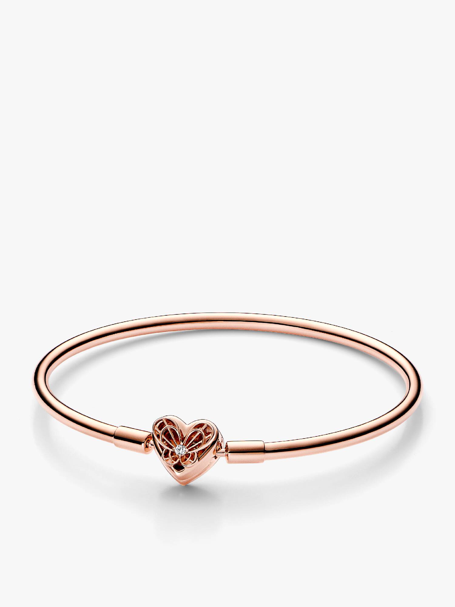 Pandora Moments Heart & Butterfly Bangle