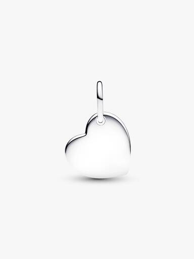 January Heart Dangle Charm