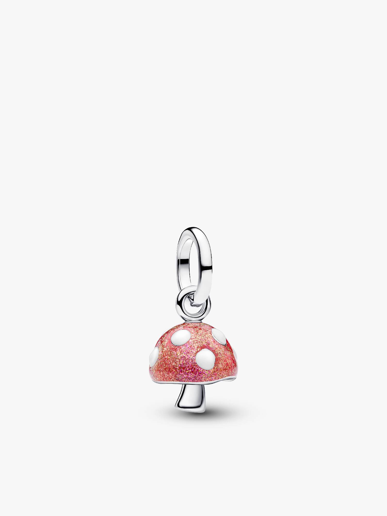 Glow-in-the-dark Mushroom Dangle Charm