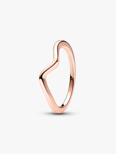 Polished Wave Ring