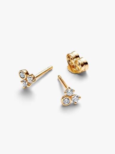 Pandora Era Lab-Grown Diamond Cluster Stud Earrings