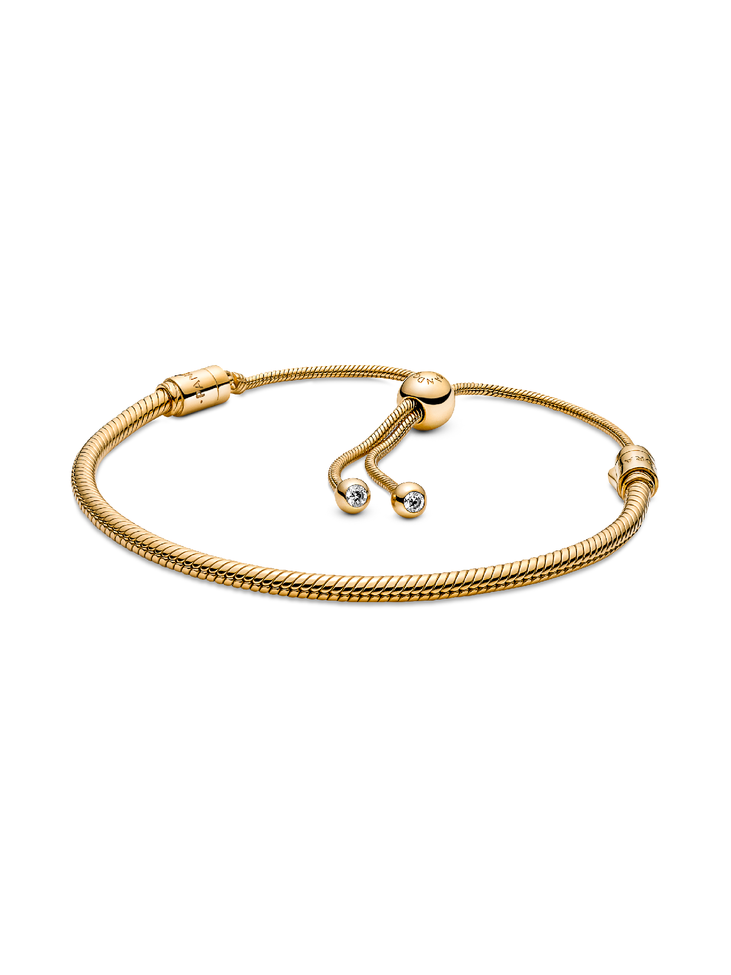 Pandora Moments Snake Chain Slider Bracelet