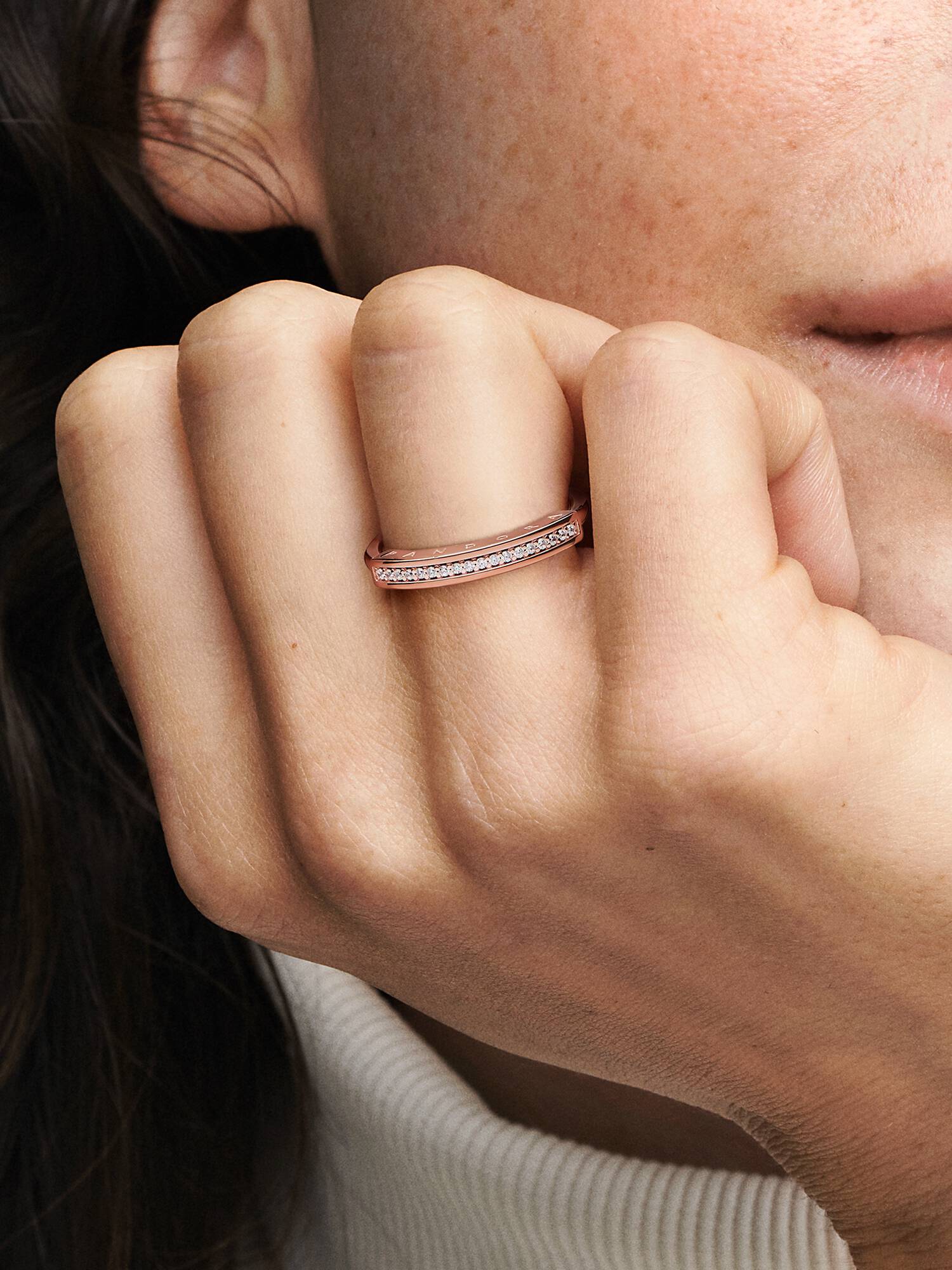 Pandora Signature I-D Pavé Ring