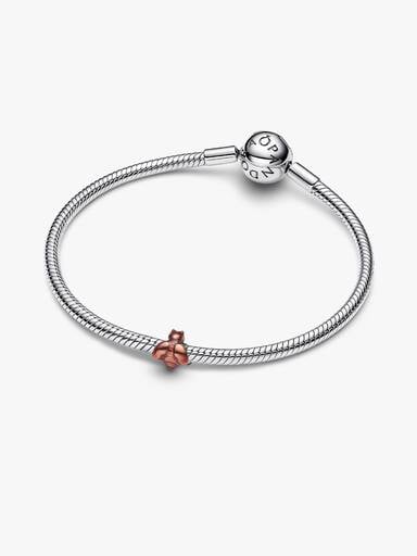 Orange Bee Mini Charm