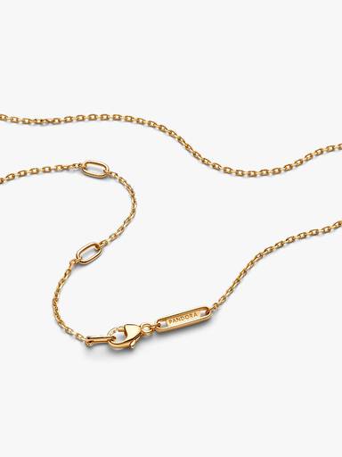 Pandora Talisman 14k Gold Cable Chain Necklace