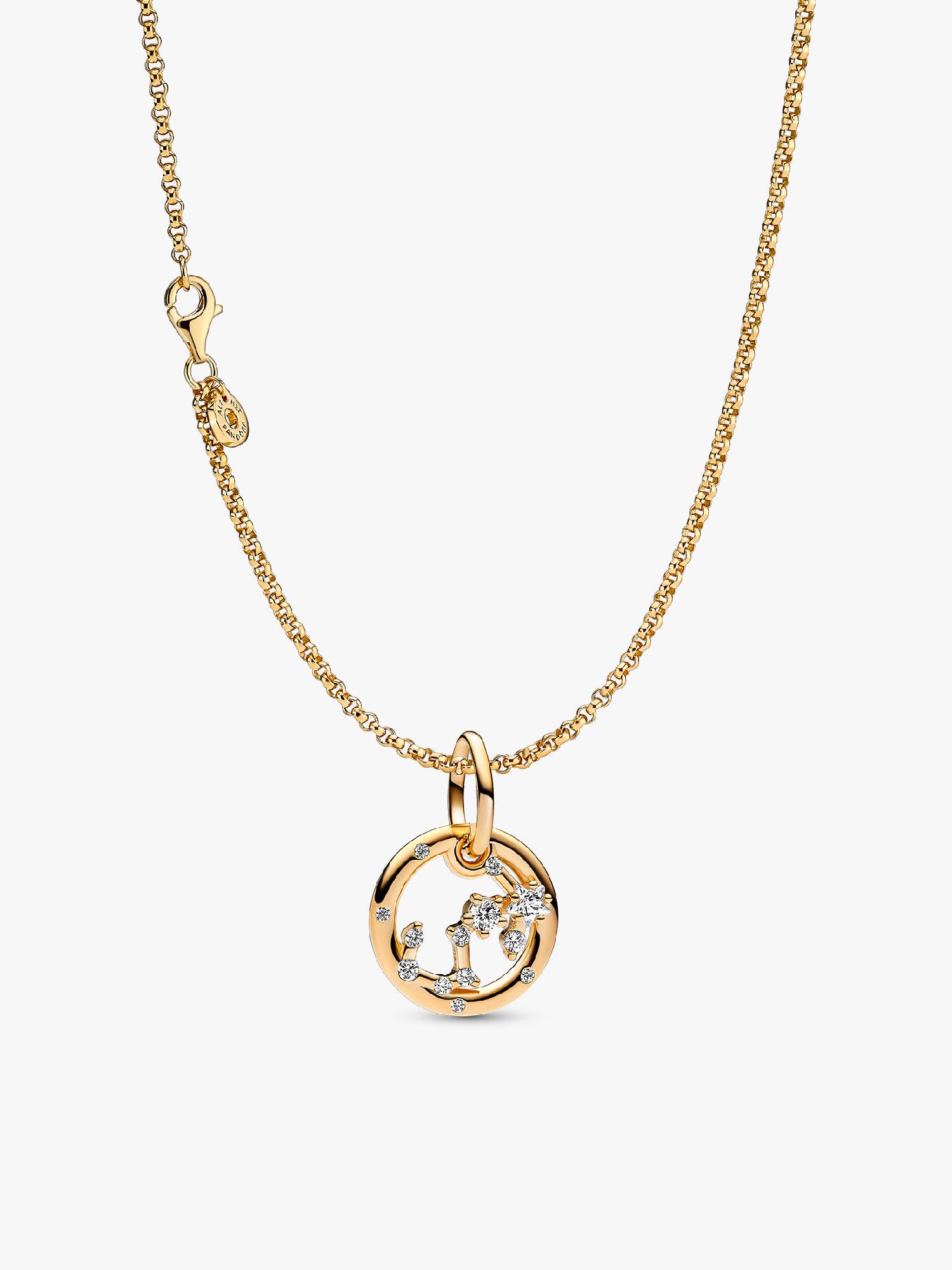 14K Gold Plated Scorpio Zodiac Necklace