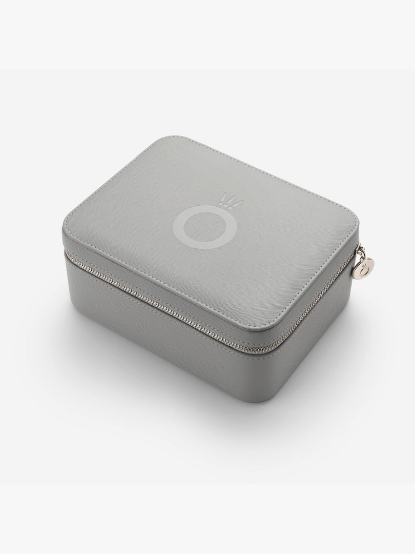 Grey Medium Jewelry Box
