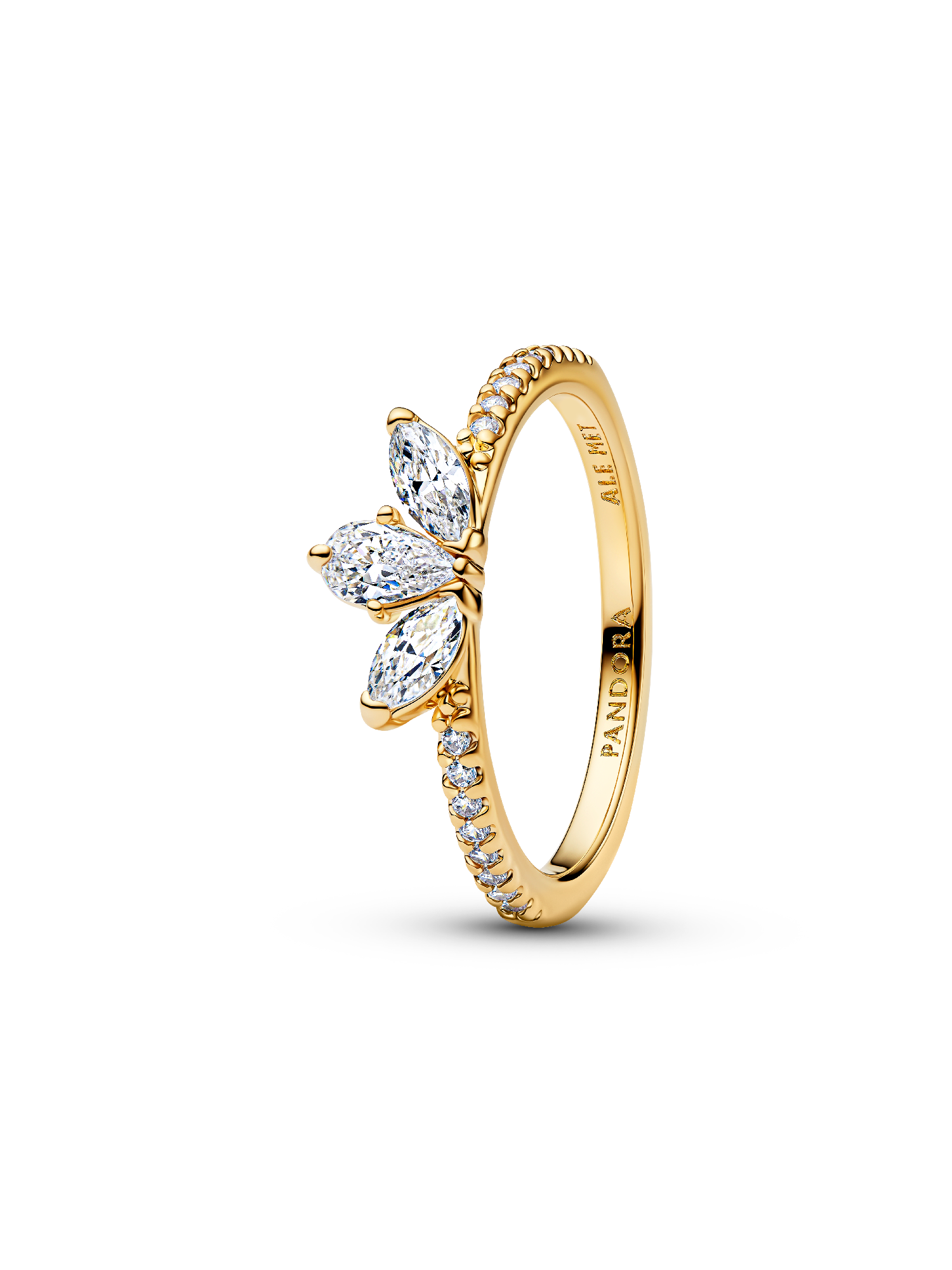 Sparkling Herbarium Cluster Ring
