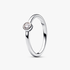 Pandora Era Bezel Sterling Silver Lab-grown Diamond Ring Pandora Era Bezel Sterling Silver Lab-grown Diamond Ring