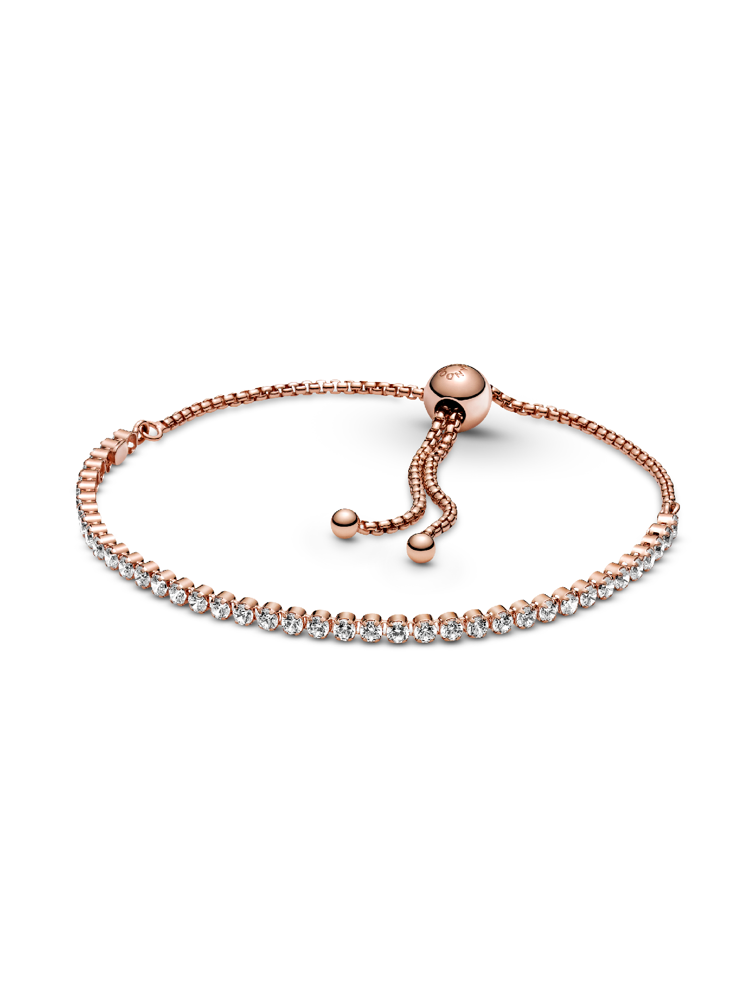 Sparkling Slider Tennis Bracelet
