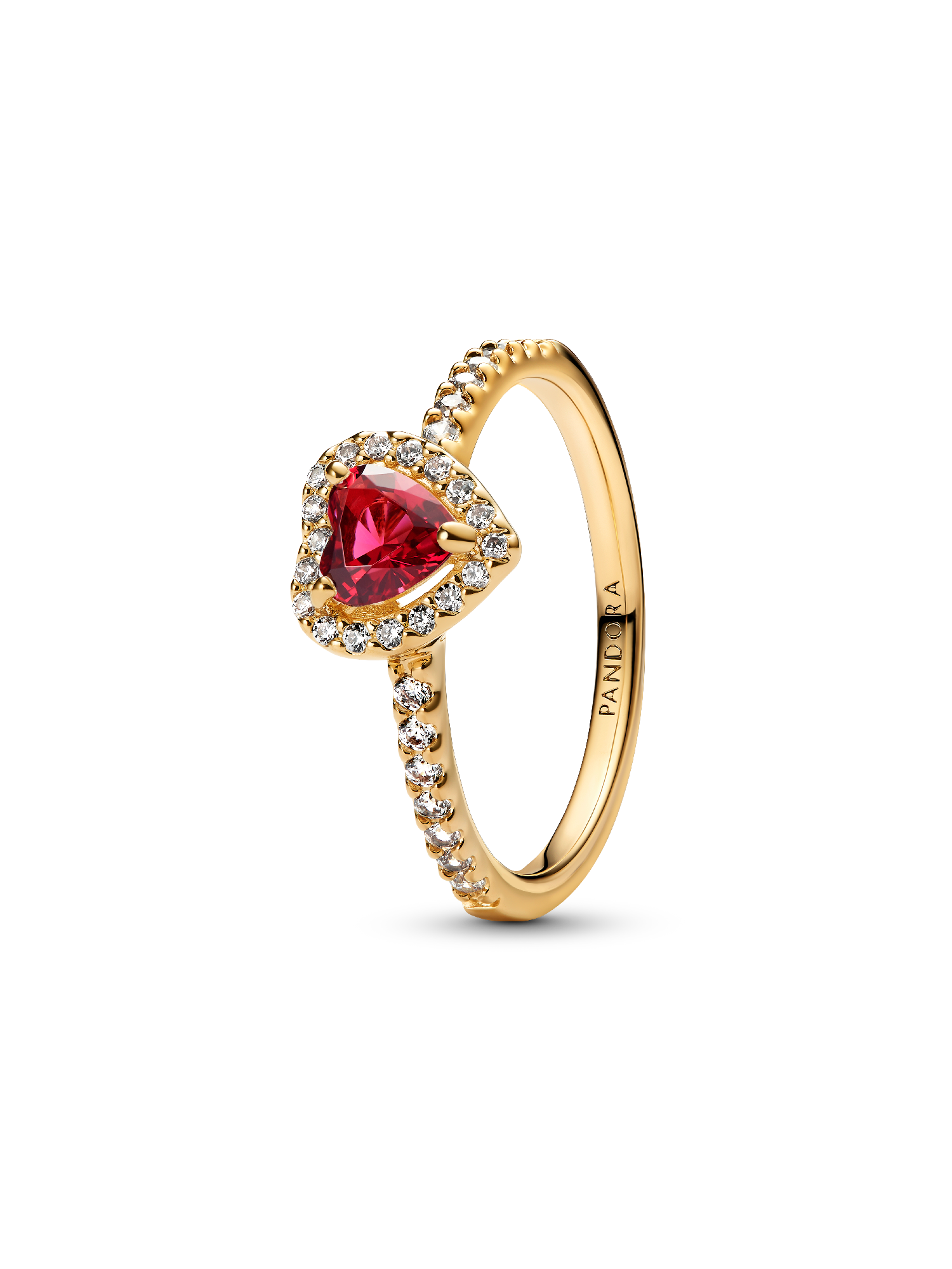 Elevated Heart Ring
