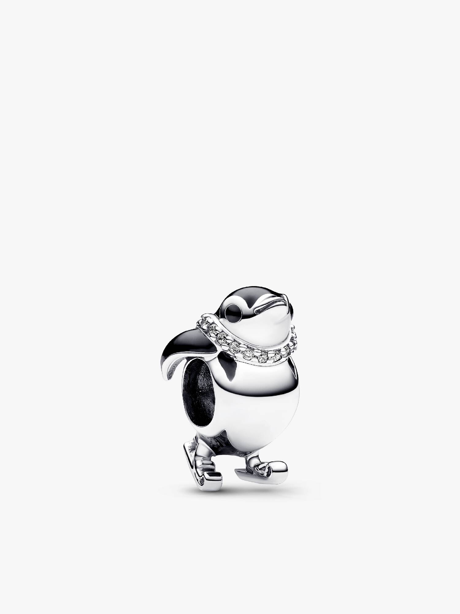 Skiing Penguin Charm