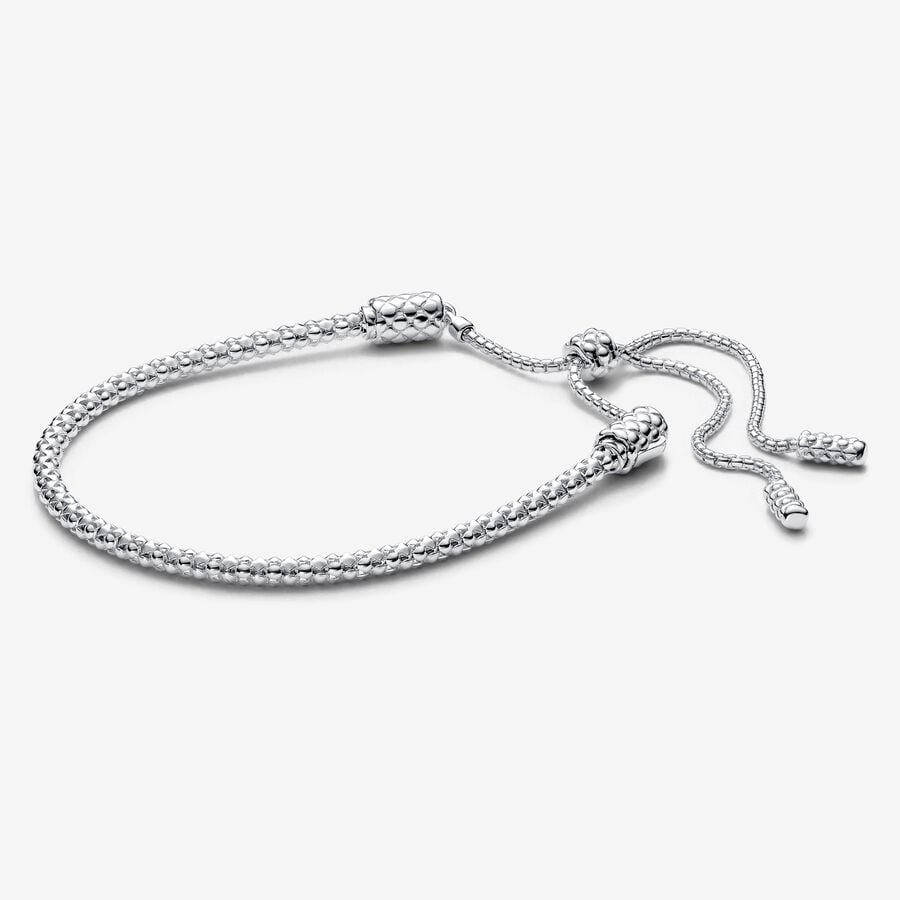 Pandora Moments Studded Chain Slider Bracelet image number 0
