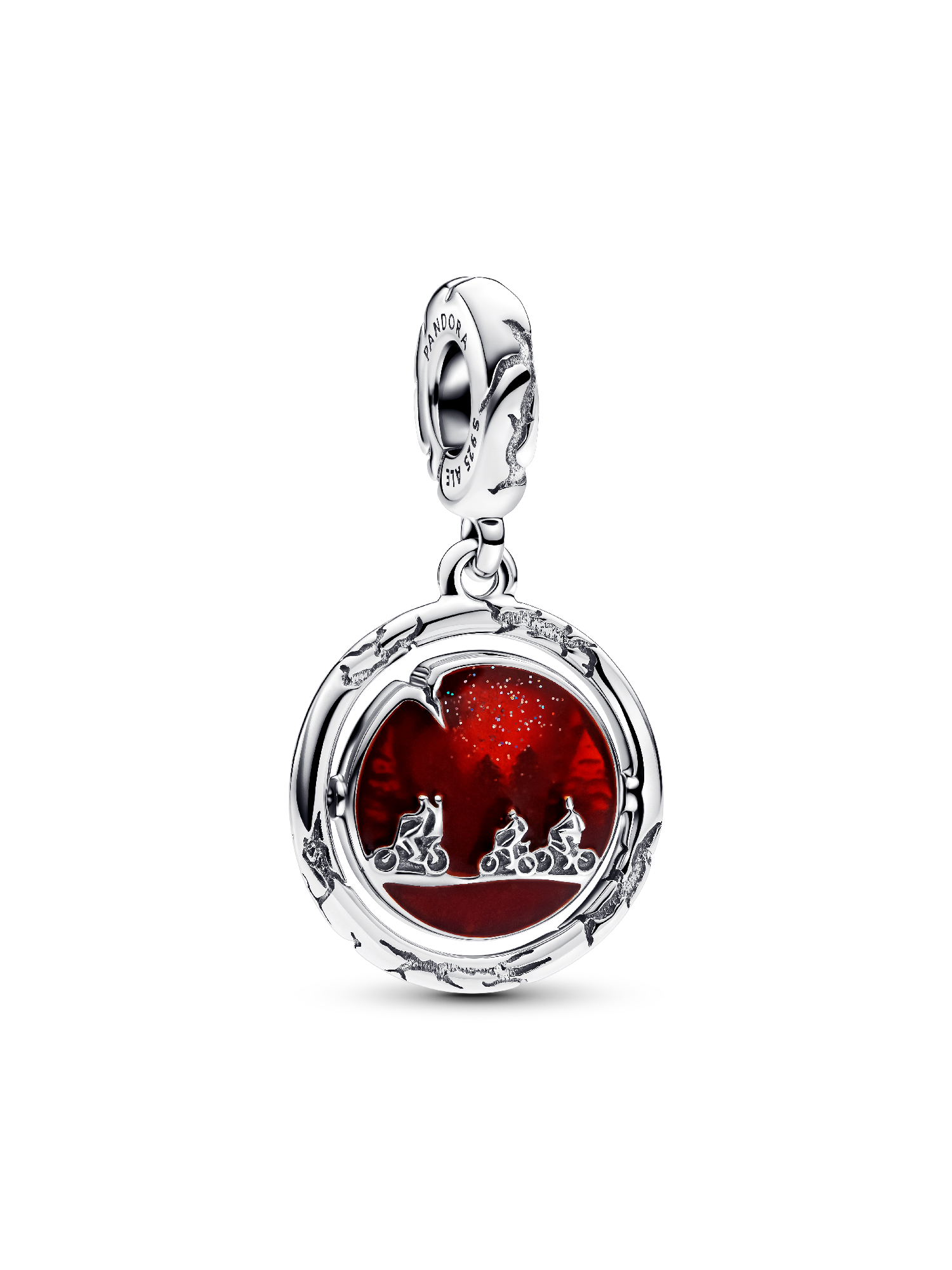 Stranger Things Glow-in-the-dark Upside Down Dangle Charm