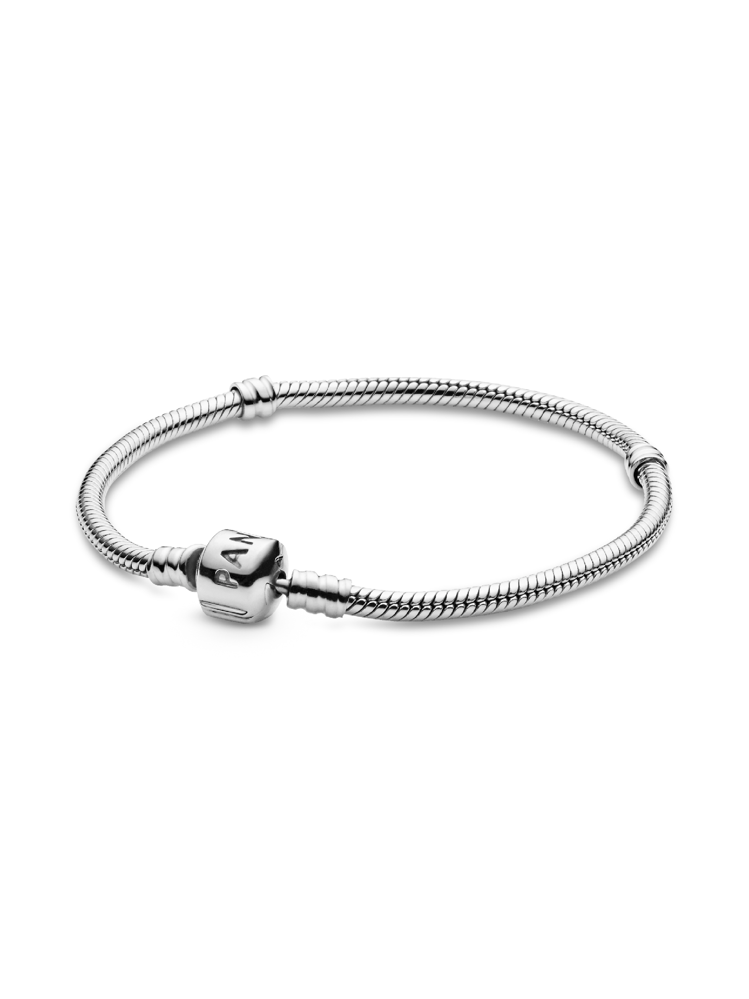 Barrel Clasp Snake Chain Bracelet