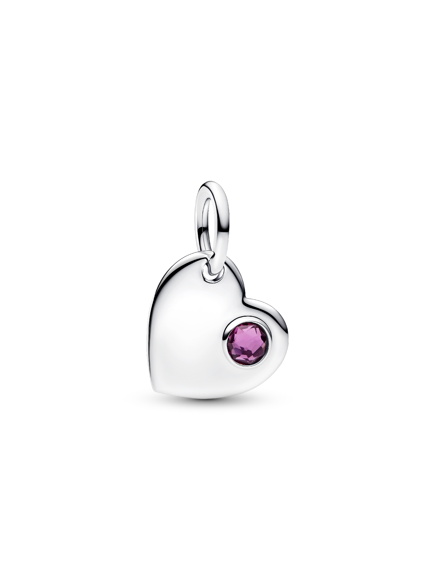 February Heart Dangle Charm
