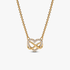 Sparkling Infinity Heart Collier Necklace Sparkling Infinity Heart Collier Necklace