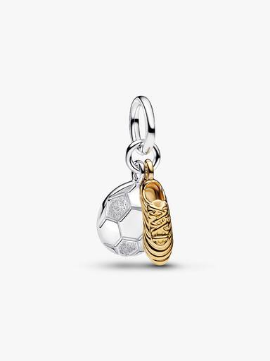 Football Boot Double Dangle Charm