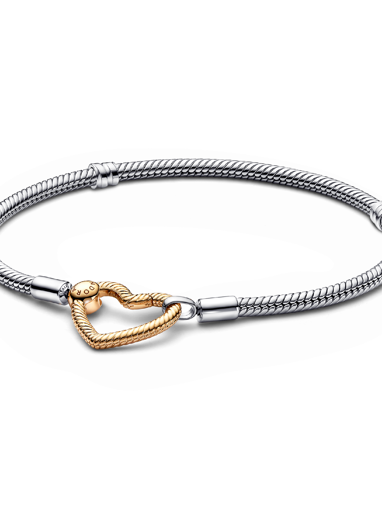 Heart Closure Snake Chain Bracelet