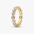 Band of Clear Hearts Ring Band of Clear Hearts Ring