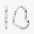 Asymmetrical Heart Hoop Earrings Asymmetrical Heart Hoop Earrings