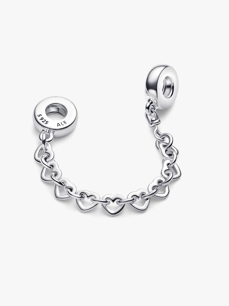 Linked Hearts Safety Chain