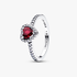 Elevated Fuchsia Rose Heart Ring Elevated Fuchsia Rose Heart Ring
