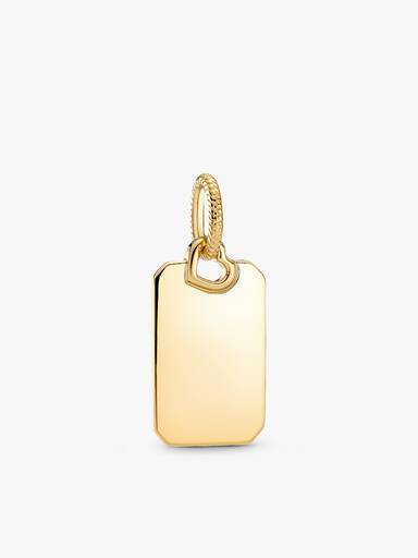 Engravable Gold Heart Pendant Necklace Gift Set