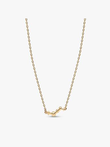 Pandora Era Lab-Grown Diamond Droplet Bar Necklace