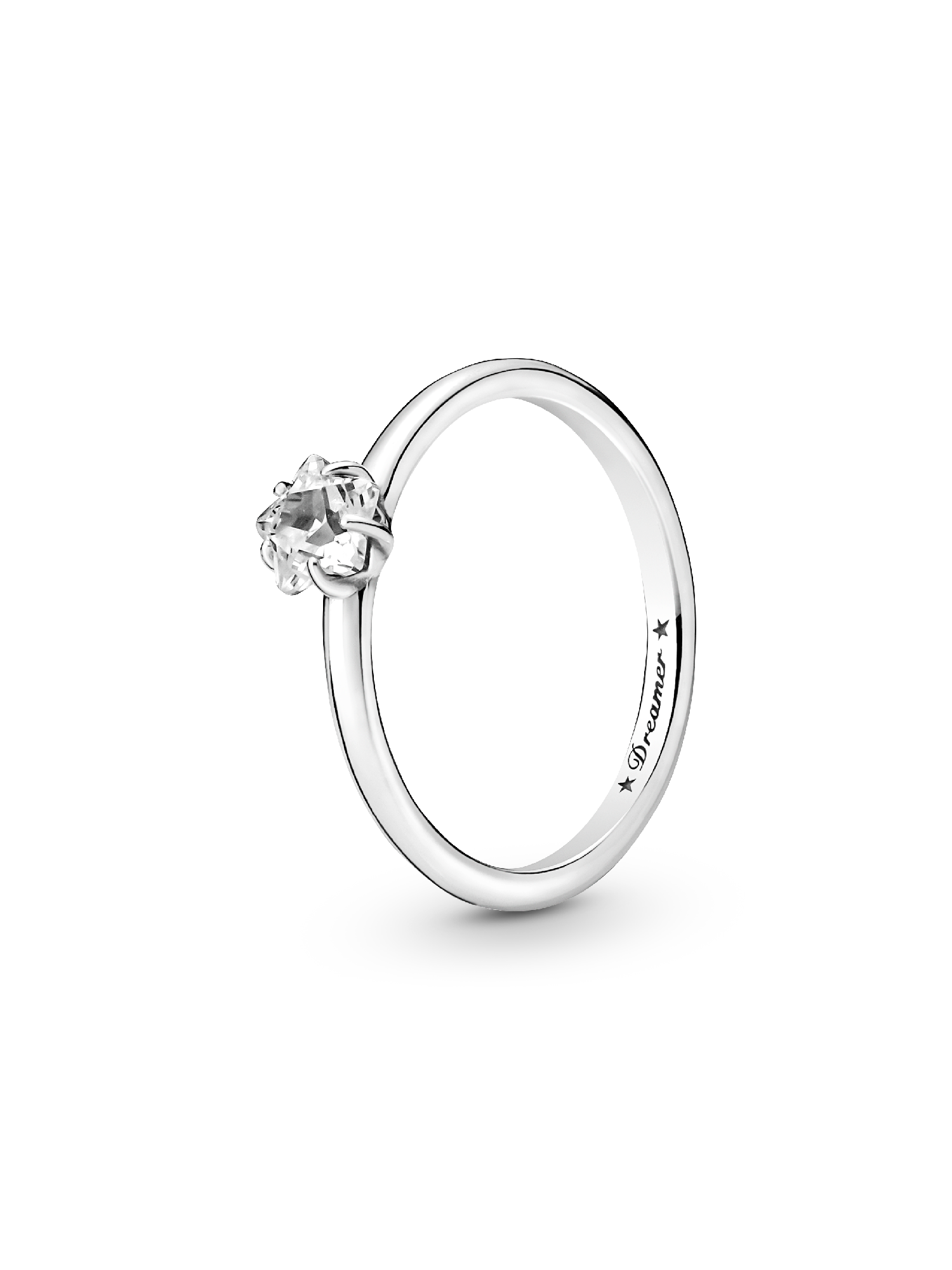 Celestial Sparkling Star Solitaire Ring