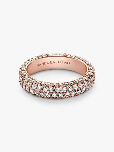 Pandora Timeless Pavé Double-row Ring