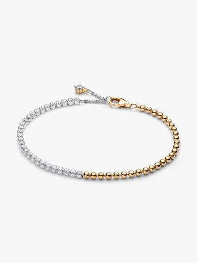 Beads & Tennis Bracelet