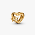 Openwork Family Heart & Star Charm Openwork Family Heart & Star Charm