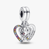 Puzzle Piece Hearts Splittable Friendship Dangle Charm Puzzle Piece Hearts Splittable Friendship Dangle Charm