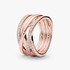 Sparkling & Polished Lines Ring Sparkling & Polished Lines Ring