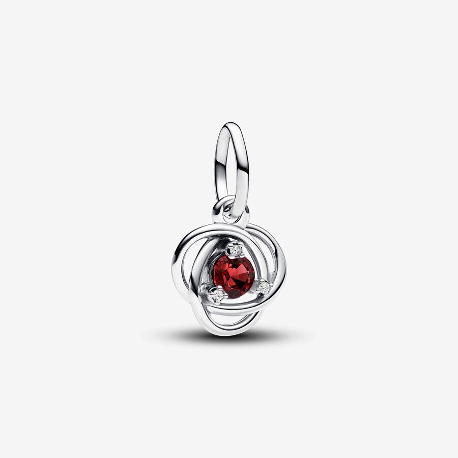 July Eternity Circle Dangle Charm image number 0