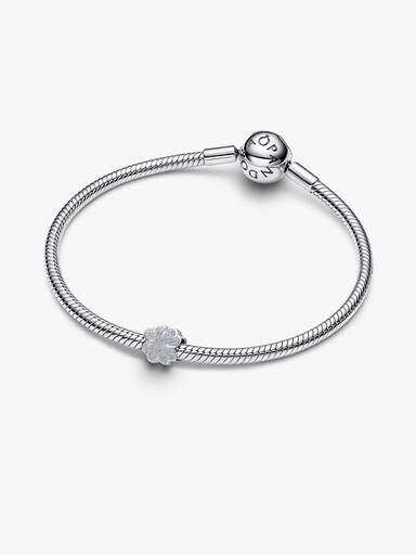 Textured Clover Mini Charm