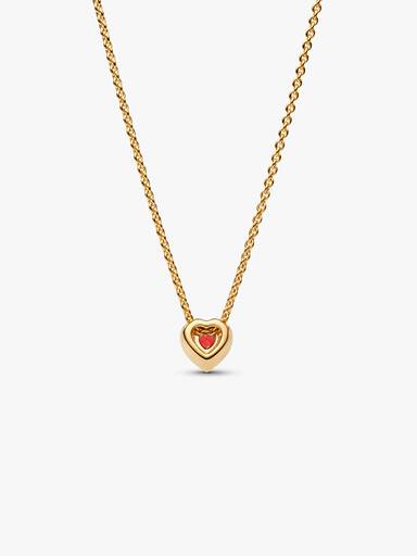 Elevated Heart Necklace
