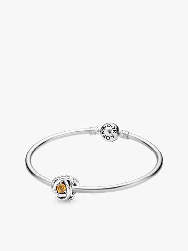 November Birthstone Eternity Circle Bangle Gift Set