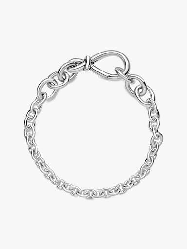 Chunky Infinity Knot Chain Bracelet