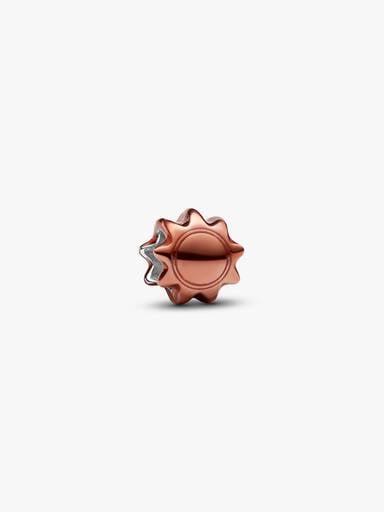 Orange Sun Mini Charm