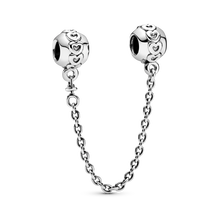 Band of Hearts Safety Chain Charm